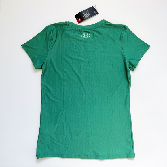 NWT UNDER ARMOUR Short Sleeve Workout Shirt - Picture 3 of 3